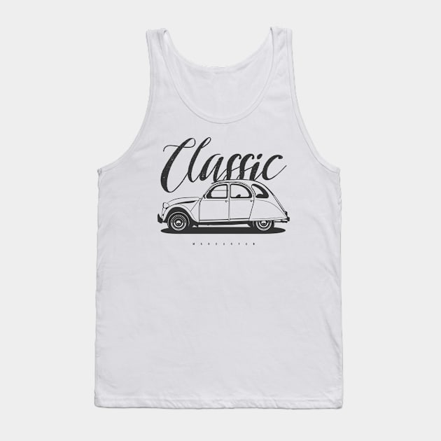 2CV Tank Top by Markaryan